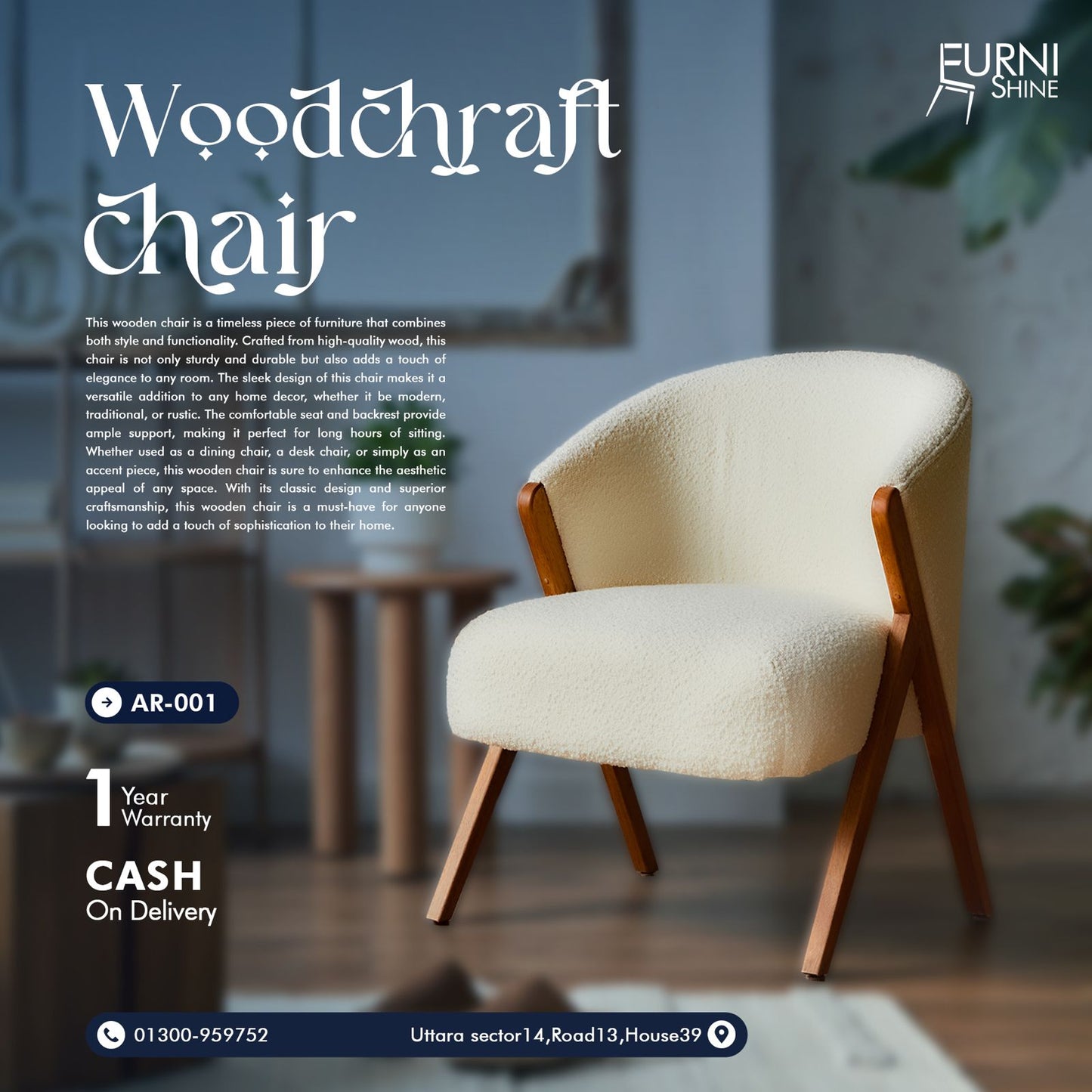 Wood craft Chair