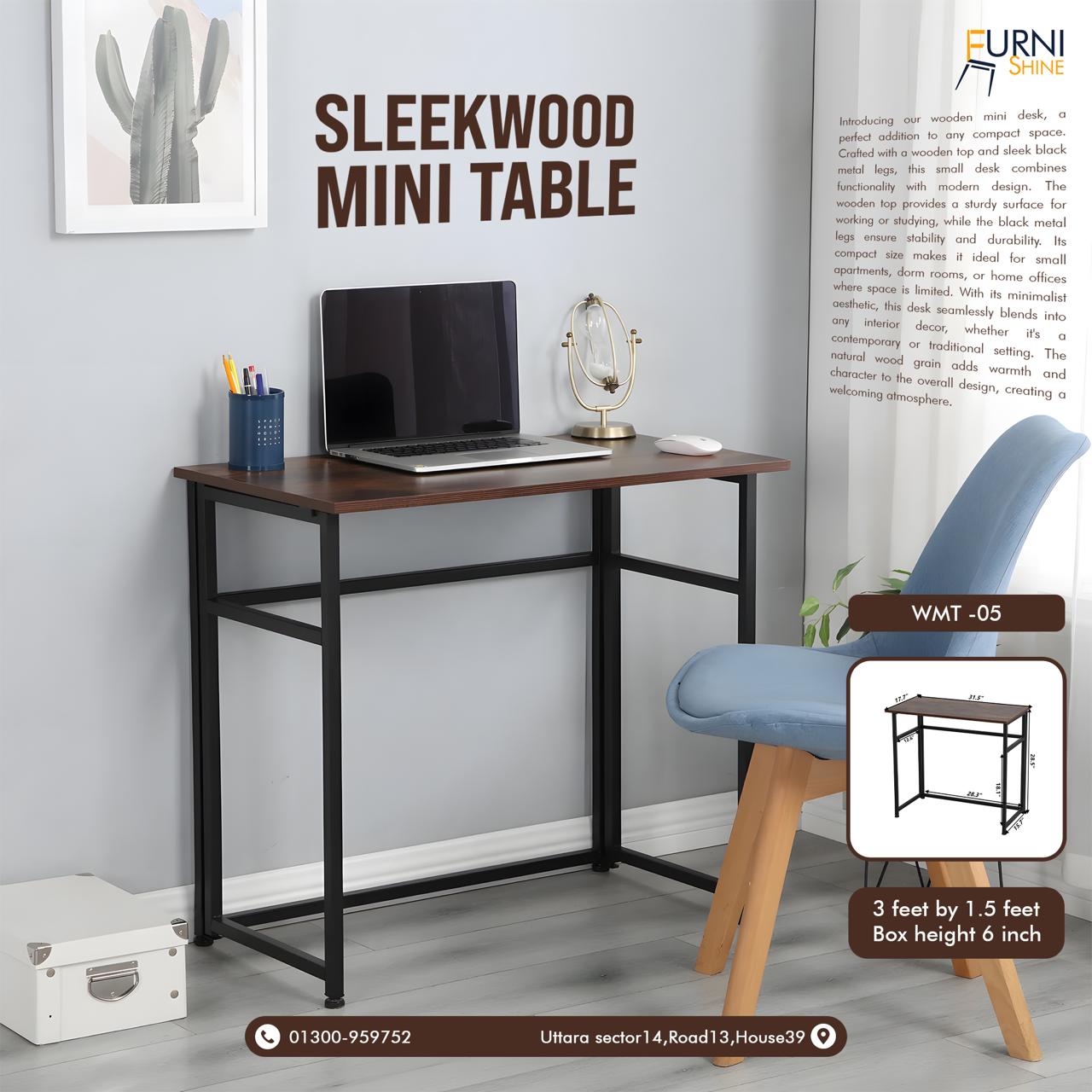 Mini Table Self Sleekwood Mini Table – e-Furnishine