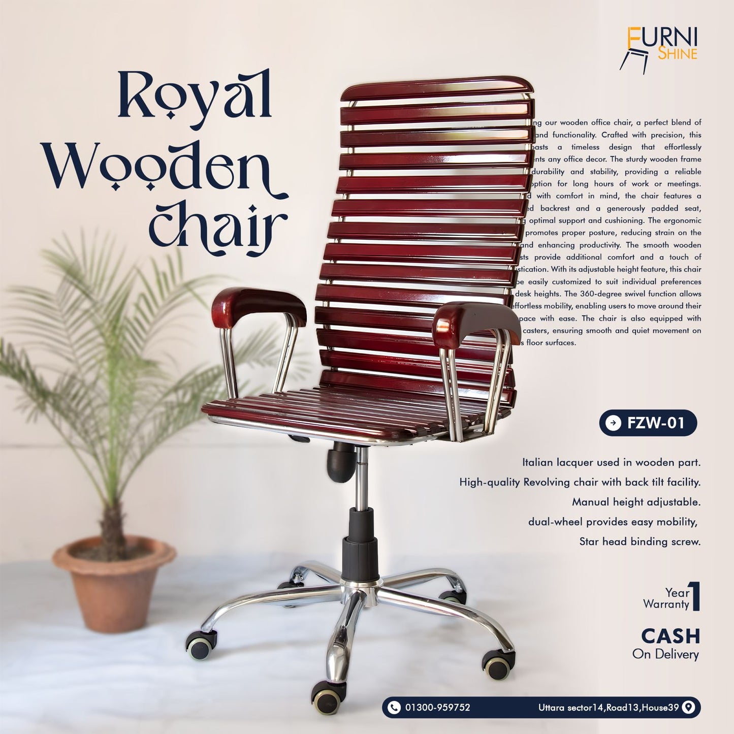 Royal Wooden Chair