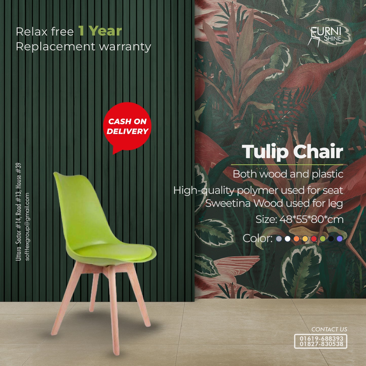 Harmony Tulip Chair