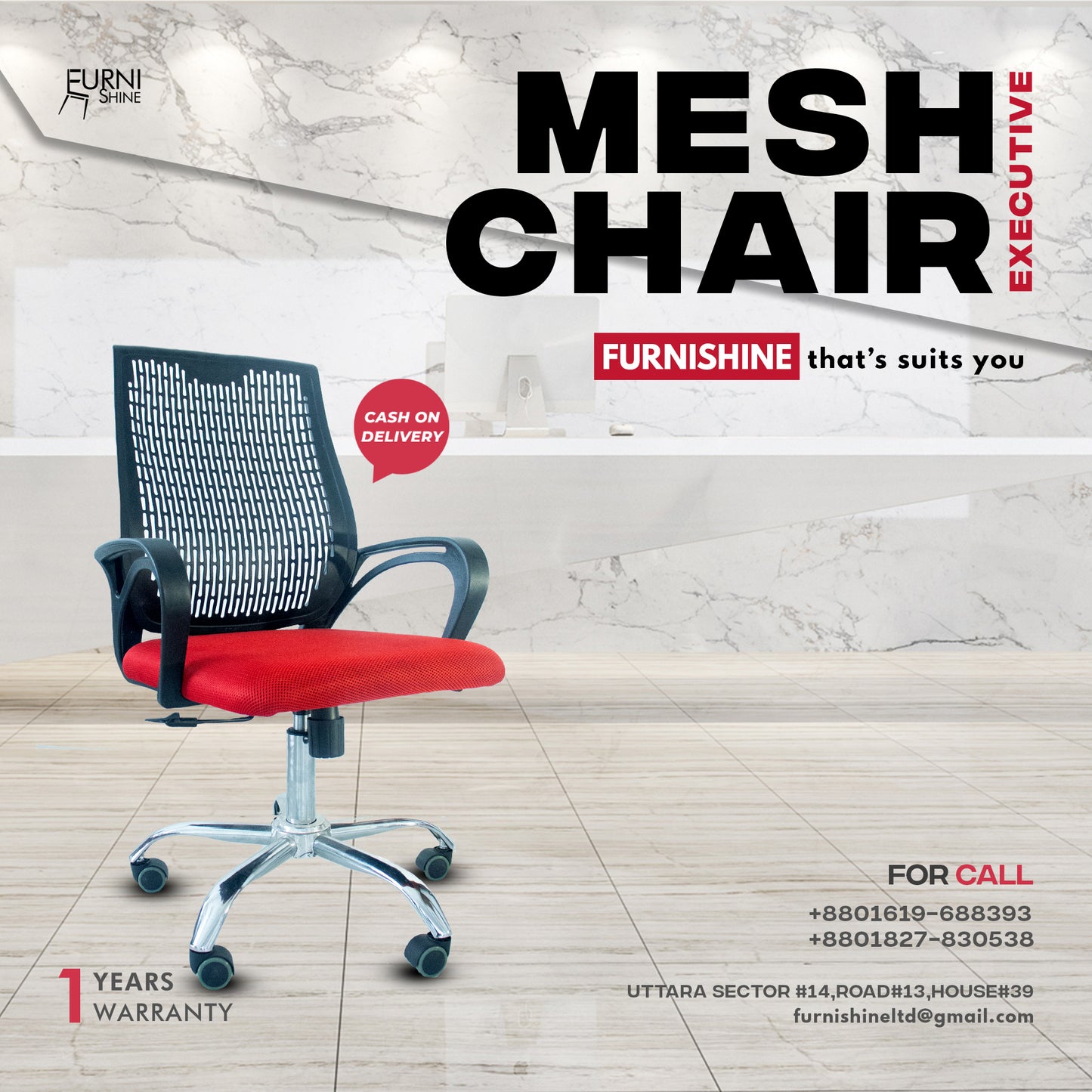 Ofylon Executive Mesh Chair