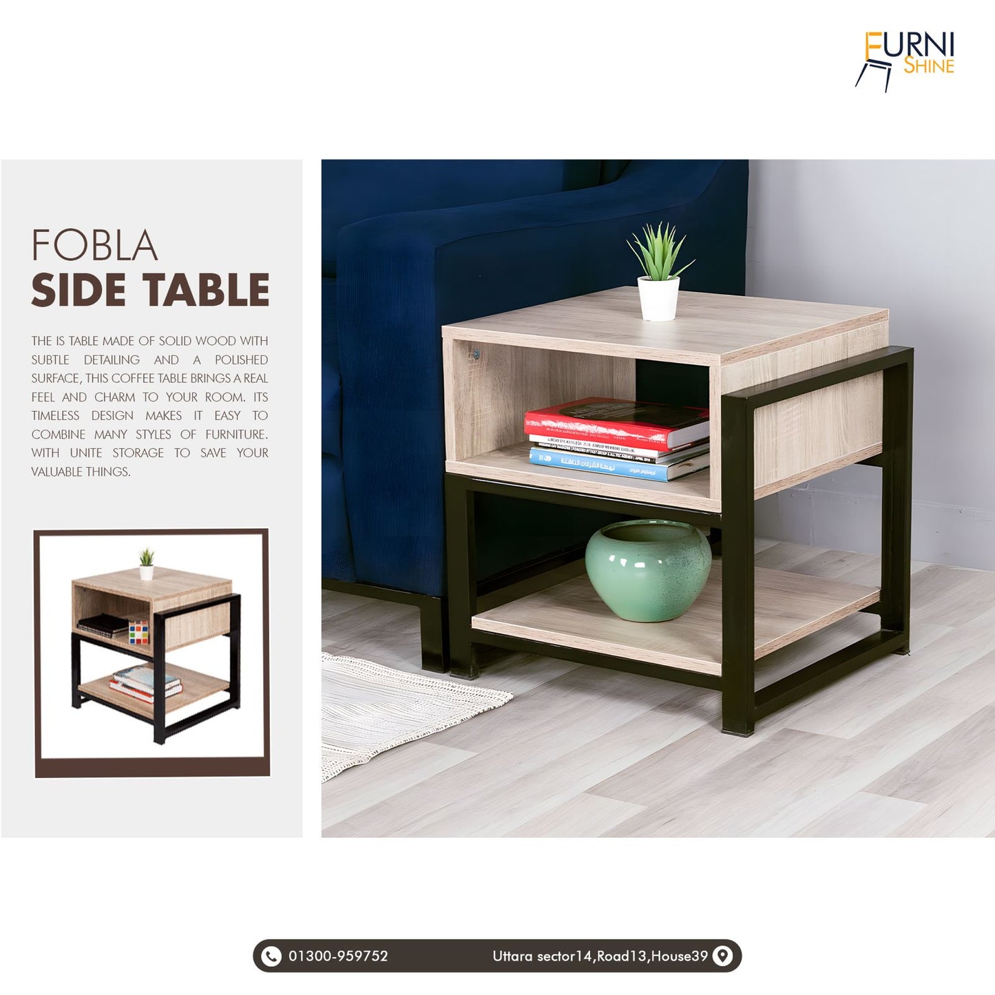 Fobla Side Table