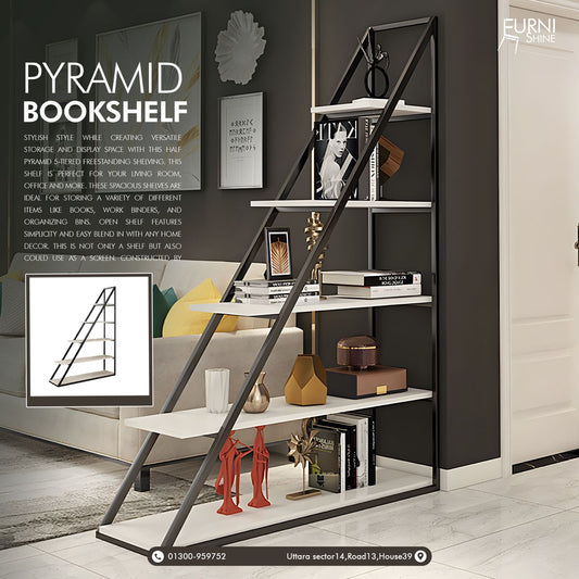 PYRAMID BOOKSHELF