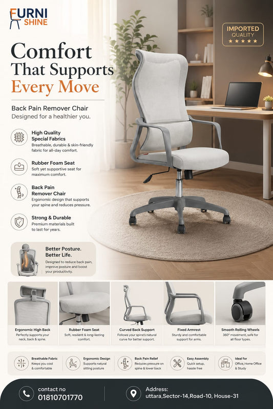 SpineGuard Ergonomic Office Chair