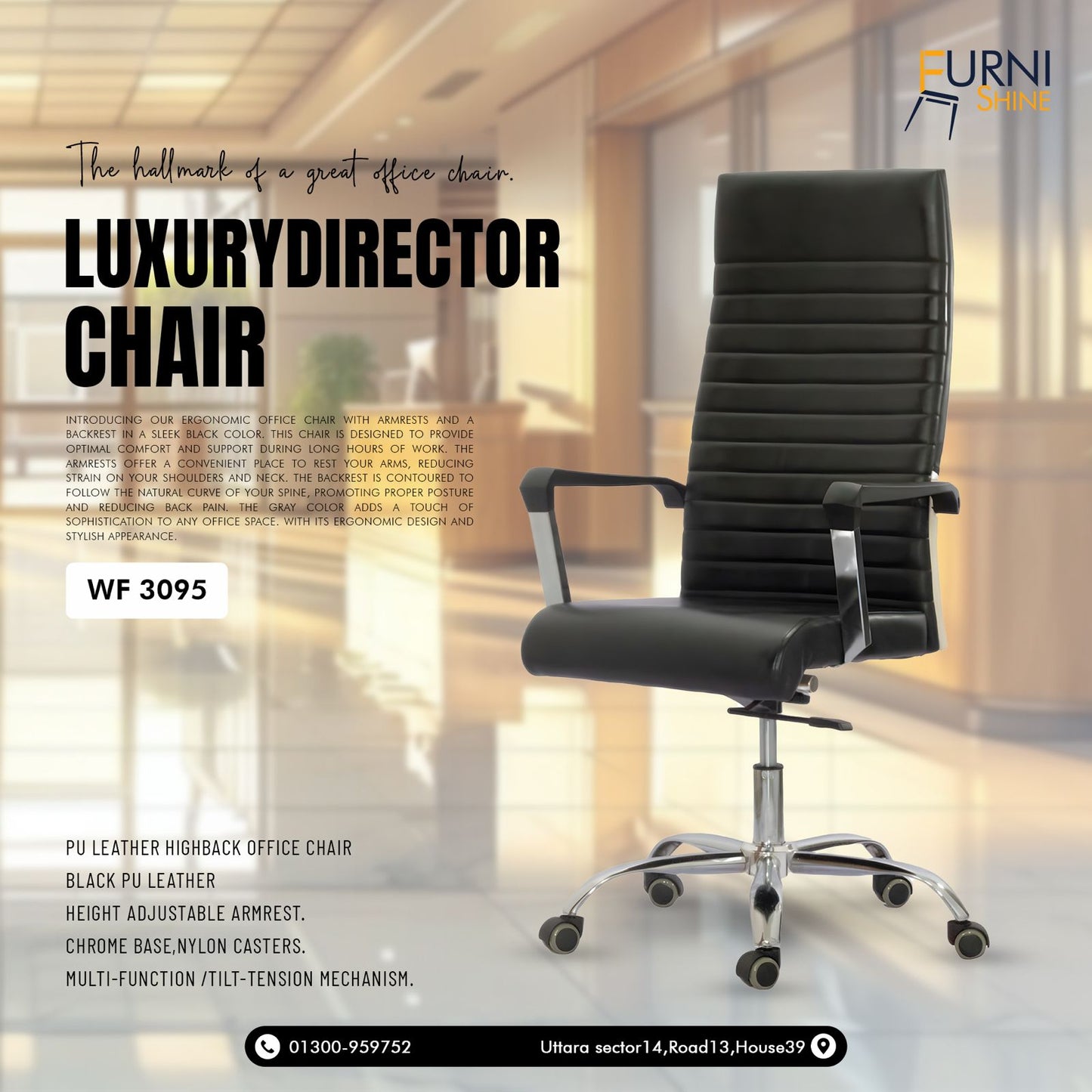 Luxury Director Chair