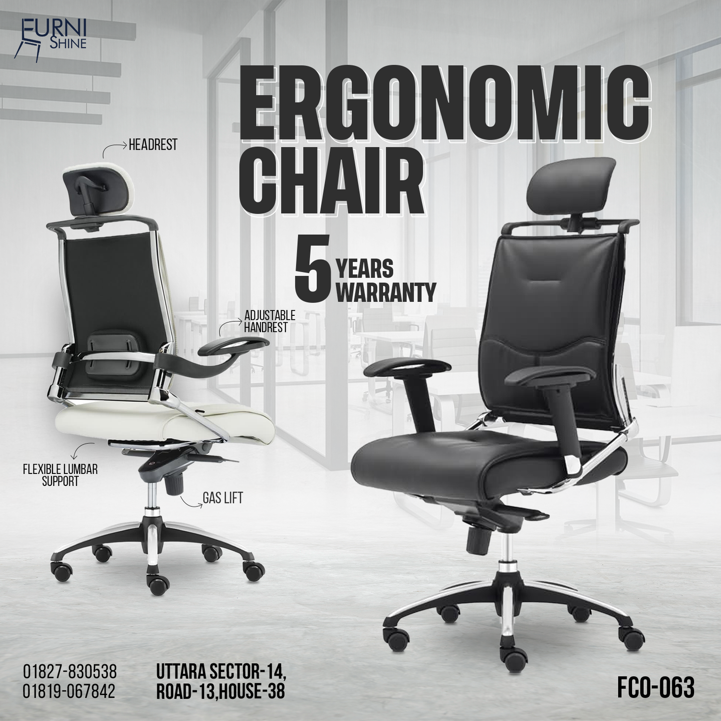 EARGONOMIC CHAIR